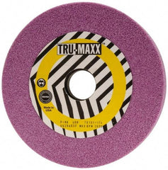 Tru-Maxx - 7" Diam x 1-1/4" Hole x 1" Thick, H Hardness, 46 Grit Surface Grinding Wheel - Aluminum Oxide, Type 5, Coarse Grade, 3,600 Max RPM, Vitrified Bond, One-Side Recess - Americas Industrial Supply