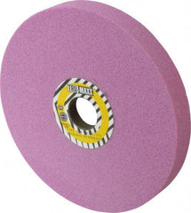 Tru-Maxx - 8" Diam x 1-1/4" Hole x 1" Thick, H Hardness, 46 Grit Surface Grinding Wheel - Aluminum Oxide, Type 5, Coarse Grade, 3,105 Max RPM, Vitrified Bond, One-Side Recess - Americas Industrial Supply
