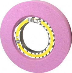 Tru-Maxx - 12" Diam x 5" Hole x 2" Thick, J Hardness, 46 Grit Surface Grinding Wheel - Aluminum Oxide, Type 7, Coarse Grade, 2,069 Max RPM, Vitrified Bond, Two-Side Recess - Americas Industrial Supply