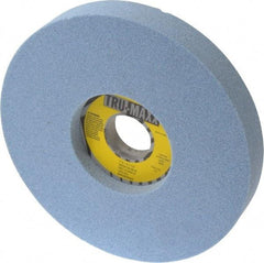 Tru-Maxx - 7" Diam x 1-1/4" Hole x 1" Thick, K Hardness, 60 Grit Surface Grinding Wheel - Ceramic, Type 5, Medium Grade, 3,600 Max RPM, Vitrified Bond, One-Side Recess - Americas Industrial Supply