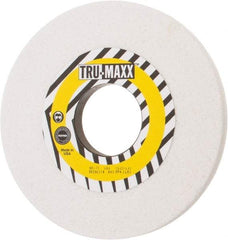 Tru-Maxx - 10" Diam x 3" Hole x 3/4" Thick, G Hardness, 46 Grit Surface Grinding Wheel - Aluminum Oxide, Type 1, Coarse Grade, 2,483 Max RPM, Vitrified Bond, No Recess - Americas Industrial Supply