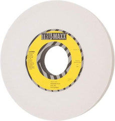 Tru-Maxx - 12" Diam x 3" Hole x 1" Thick, F Hardness, 60 Grit Surface Grinding Wheel - Aluminum Oxide, Type 1, Medium Grade, 2,070 Max RPM, Vitrified Bond, No Recess - Americas Industrial Supply