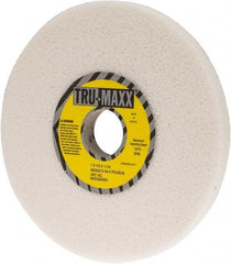 Tru-Maxx - 7" Diam x 1-1/4" Hole x 1/2" Thick, H Hardness, 46 Grit Surface Grinding Wheel - Aluminum Oxide, Type 1, Coarse Grade, 3,600 Max RPM, Vitrified Bond, No Recess - Americas Industrial Supply