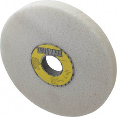 Tru-Maxx - 7" Diam x 1-1/4" Hole x 3/4" Thick, G Hardness, 46 Grit Surface Grinding Wheel - Aluminum Oxide, Type 1, Coarse Grade, 3,600 Max RPM, Vitrified Bond, No Recess - Americas Industrial Supply