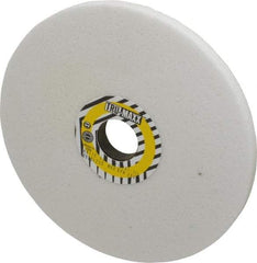 Tru-Maxx - 8" Diam x 1-1/4" Hole x 1/2" Thick, H Hardness, 46 Grit Surface Grinding Wheel - Aluminum Oxide, Type 1, Coarse Grade, 3,600 Max RPM, Vitrified Bond, No Recess - Americas Industrial Supply