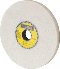 Tru-Maxx - 8" Diam x 1-1/4" Hole x 3/4" Thick, K Hardness, 46 Grit Surface Grinding Wheel - Aluminum Oxide, Type 1, Coarse Grade, 3,600 Max RPM, Vitrified Bond, No Recess - Americas Industrial Supply