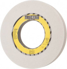 Tru-Maxx - 12" Diam x 5" Hole x 1-1/2" Thick, J Hardness, 46 Grit Surface Grinding Wheel - Aluminum Oxide, Type 5, Coarse Grade, 2,705 Max RPM, Vitrified Bond, One-Side Recess - Americas Industrial Supply
