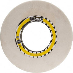 Tru-Maxx - 12" Diam x 5" Hole x 1-1/2" Thick, K Hardness, 46 Grit Surface Grinding Wheel - Aluminum Oxide, Type 5, Coarse Grade, 2,069 Max RPM, Vitrified Bond, One-Side Recess - Americas Industrial Supply