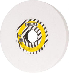 Tru-Maxx - 7" Diam x 1-1/4" Hole x 1" Thick, I Hardness, 60 Grit Surface Grinding Wheel - Aluminum Oxide, Type 5, Medium Grade, 3,600 Max RPM, Vitrified Bond, One-Side Recess - Americas Industrial Supply