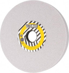 Tru-Maxx - 8" Diam x 1-1/4" Hole x 1" Thick, K Hardness, 60 Grit Surface Grinding Wheel - Aluminum Oxide, Type 5, Medium Grade, 3,600 Max RPM, Vitrified Bond, One-Side Recess - Americas Industrial Supply