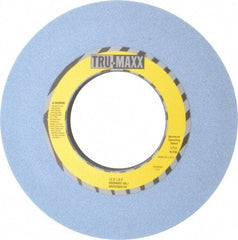 Tru-Maxx - 12" Diam x 5" Hole x 1" Thick, J Hardness, 46 Grit Surface Grinding Wheel - Ceramic, Type 1, Coarse Grade, 2,705 Max RPM, Vitrified Bond, No Recess - Americas Industrial Supply