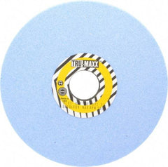 Tru-Maxx - 7" Diam x 1-1/4" Hole x 1/4" Thick, K Hardness, 60 Grit Surface Grinding Wheel - Ceramic, Type 1, Medium Grade, 3,600 Max RPM, Vitrified Bond, No Recess - Americas Industrial Supply