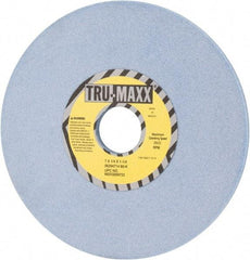 Tru-Maxx - 7" Diam x 1-1/4" Hole x 1/4" Thick, K Hardness, 80 Grit Surface Grinding Wheel - Ceramic, Type 1, Medium Grade, 3,600 Max RPM, Vitrified Bond, No Recess - Americas Industrial Supply