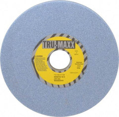 Tru-Maxx - 7" Diam x 1-1/4" Hole x 1/2" Thick, K Hardness, 46 Grit Surface Grinding Wheel - Ceramic, Type 1, Coarse Grade, 3,600 Max RPM, Vitrified Bond, No Recess - Americas Industrial Supply