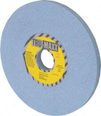 Tru-Maxx - 7" Diam x 1-1/4" Hole x 1/2" Thick, K Hardness, 60 Grit Surface Grinding Wheel - Ceramic, Type 1, Medium Grade, 3,600 Max RPM, Vitrified Bond, No Recess - Americas Industrial Supply