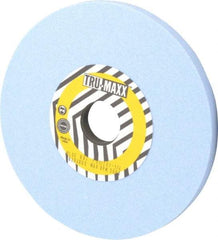 Tru-Maxx - 7" Diam x 1-1/4" Hole x 1/2" Thick, J Hardness, 80 Grit Surface Grinding Wheel - Ceramic, Type 1, Medium Grade, 3,600 Max RPM, Vitrified Bond, No Recess - Americas Industrial Supply