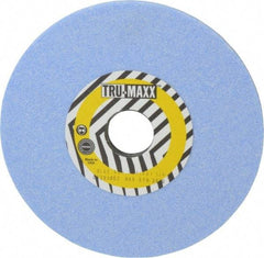 Tru-Maxx - 7" Diam x 1-1/4" Hole x 1/4" Thick, I Hardness, 46 Grit Surface Grinding Wheel - Ceramic, Type 1, Coarse Grade, 3,600 Max RPM, Vitrified Bond, No Recess - Americas Industrial Supply