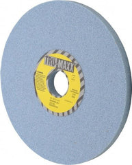 Tru-Maxx - 8" Diam x 1-1/4" Hole x 1/2" Thick, I Hardness, 46 Grit Surface Grinding Wheel - Ceramic, Type 1, Coarse Grade, 3,105 Max RPM, Vitrified Bond, No Recess - Americas Industrial Supply