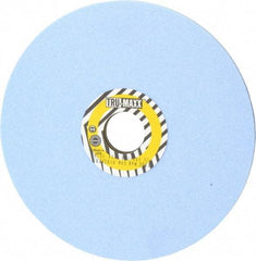 Tru-Maxx - 8" Diam x 1-1/4" Hole x 1/4" Thick, K Hardness, 80 Grit Surface Grinding Wheel - Ceramic, Type 1, Medium Grade, 3,600 Max RPM, Vitrified Bond, No Recess - Americas Industrial Supply