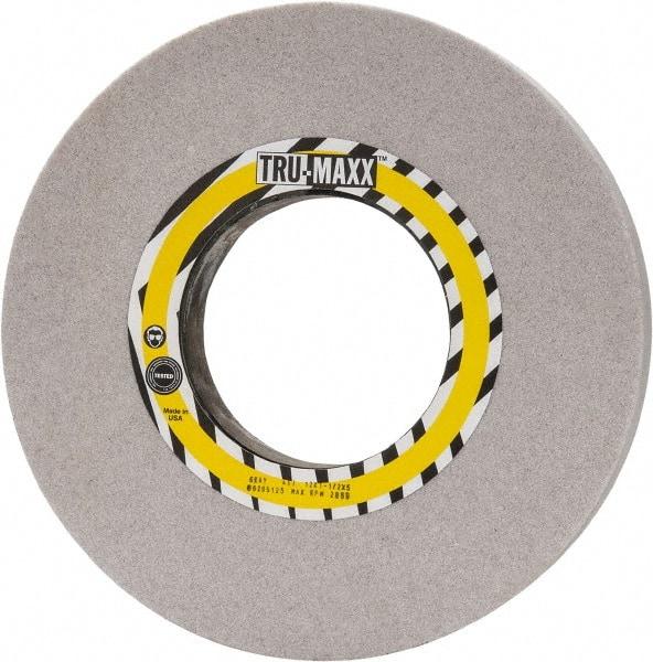 Tru-Maxx - 12" Diam x 5" Hole x 1-1/2" Thick, J Hardness, 46 Grit Surface Grinding Wheel - Aluminum Oxide, Type 1, Coarse Grade, 2,069 Max RPM, Vitrified Bond, No Recess - Americas Industrial Supply