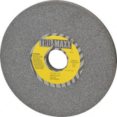 Tru-Maxx - 7" Diam x 1-1/4" Hole x 1/2" Thick, K Hardness, 46 Grit Surface Grinding Wheel - Aluminum Oxide, Type 1, Coarse Grade, 3,600 Max RPM, Vitrified Bond, No Recess - Americas Industrial Supply