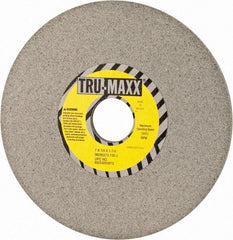 Tru-Maxx - 7" Diam x 1-1/4" Hole x 1/4" Thick, J Hardness, 100 Grit Surface Grinding Wheel - Aluminum Oxide, Type 1, Fine Grade, 3,600 Max RPM, Vitrified Bond, No Recess - Americas Industrial Supply