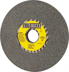 Tru-Maxx - 7" Diam x 1-1/4" Hole x 1/2" Thick, K Hardness, 60 Grit Surface Grinding Wheel - Aluminum Oxide, Type 1, Medium Grade, 3,600 Max RPM, Vitrified Bond, No Recess - Americas Industrial Supply