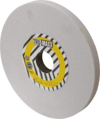 Tru-Maxx - 7" Diam x 1-1/4" Hole x 1/2" Thick, J Hardness, 80 Grit Surface Grinding Wheel - Aluminum Oxide, Type 1, Medium Grade, 3,600 Max RPM, Vitrified Bond, No Recess - Americas Industrial Supply