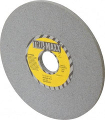 Tru-Maxx - 7" Diam x 1-1/4" Hole x 1/4" Thick, K Hardness, 80 Grit Surface Grinding Wheel - Aluminum Oxide, Type 1, Medium Grade, 3,600 Max RPM, Vitrified Bond, No Recess - Americas Industrial Supply