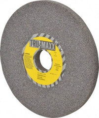 Tru-Maxx - 7" Diam x 1-1/4" Hole x 1/2" Thick, J Hardness, 46 Grit Surface Grinding Wheel - Aluminum Oxide, Type 1, Coarse Grade, 3,600 Max RPM, Vitrified Bond, No Recess - Americas Industrial Supply