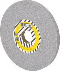 Tru-Maxx - 7" Diam x 1-1/4" Hole x 1/2" Thick, I Hardness, 60 Grit Surface Grinding Wheel - Aluminum Oxide, Type 1, Medium Grade, 3,600 Max RPM, Vitrified Bond, No Recess - Americas Industrial Supply