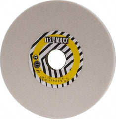Tru-Maxx - 7" Diam x 1-1/4" Hole x 1/2" Thick, K Hardness, 80 Grit Surface Grinding Wheel - Aluminum Oxide, Type 1, Medium Grade, 3,600 Max RPM, Vitrified Bond, No Recess - Americas Industrial Supply