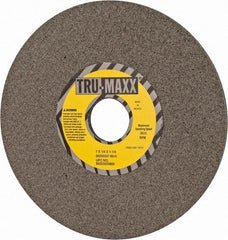 Tru-Maxx - 7" Diam x 1-1/4" Hole x 1/4" Thick, H Hardness, 80 Grit Surface Grinding Wheel - Aluminum Oxide, Type 1, Medium Grade, 3,600 Max RPM, Vitrified Bond, No Recess - Americas Industrial Supply