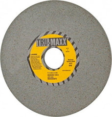 Tru-Maxx - 7" Diam x 1-1/4" Hole x 1/4" Thick, K Hardness, 100 Grit Surface Grinding Wheel - Aluminum Oxide, Type 1, Fine Grade, 3,600 Max RPM, Vitrified Bond, No Recess - Americas Industrial Supply