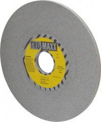 Tru-Maxx - 7" Diam x 1-1/4" Hole x 1/4" Thick, I Hardness, 100 Grit Surface Grinding Wheel - Aluminum Oxide, Type 1, Fine Grade, 3,600 Max RPM, Vitrified Bond, No Recess - Americas Industrial Supply