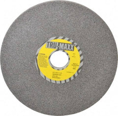 Tru-Maxx - 8" Diam x 1-1/4" Hole x 1/2" Thick, I Hardness, 46 Grit Surface Grinding Wheel - Aluminum Oxide, Type 1, Coarse Grade, 3,105 Max RPM, Vitrified Bond, No Recess - Americas Industrial Supply
