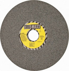 Tru-Maxx - 8" Diam x 1-1/4" Hole x 1/4" Thick, J Hardness, 60 Grit Surface Grinding Wheel - Aluminum Oxide, Type 1, Medium Grade, 3,600 Max RPM, Vitrified Bond, No Recess - Americas Industrial Supply