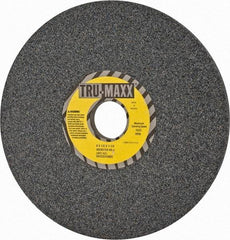 Tru-Maxx - 8" Diam x 1-1/4" Hole x 1/2" Thick, J Hardness, 46 Grit Surface Grinding Wheel - Aluminum Oxide, Type 1, Coarse Grade, 3,600 Max RPM, Vitrified Bond, No Recess - Americas Industrial Supply