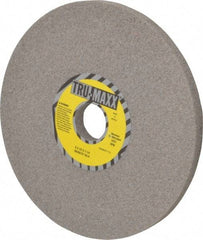 Tru-Maxx - 8" Diam x 1-1/4" Hole x 1/2" Thick, H Hardness, 60 Grit Surface Grinding Wheel - Aluminum Oxide, Type 1, Medium Grade, 3,600 Max RPM, Vitrified Bond, No Recess - Americas Industrial Supply