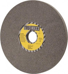 Tru-Maxx - 8" Diam x 1-1/4" Hole x 1/2" Thick, I Hardness, 80 Grit Surface Grinding Wheel - Aluminum Oxide, Type 1, Medium Grade, 3,600 Max RPM, Vitrified Bond, No Recess - Americas Industrial Supply