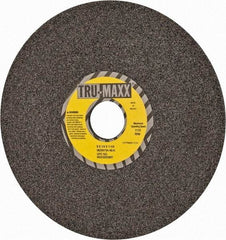 Tru-Maxx - 8" Diam x 1-1/4" Hole x 1/4" Thick, H Hardness, 46 Grit Surface Grinding Wheel - Aluminum Oxide, Type 1, Coarse Grade, 3,105 Max RPM, Vitrified Bond, No Recess - Americas Industrial Supply