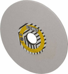 Tru-Maxx - 8" Diam x 1-1/4" Hole x 1/4" Thick, I Hardness, 80 Grit Surface Grinding Wheel - Aluminum Oxide, Type 1, Medium Grade, 3,600 Max RPM, Vitrified Bond, No Recess - Americas Industrial Supply