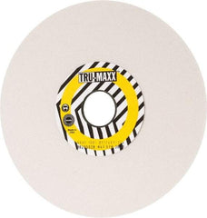 Tru-Maxx - 8" Diam x 1-1/4" Hole x 1/4" Thick, I Hardness, 100 Grit Surface Grinding Wheel - Aluminum Oxide, Type 1, Fine Grade, 3,600 Max RPM, Vitrified Bond, No Recess - Americas Industrial Supply