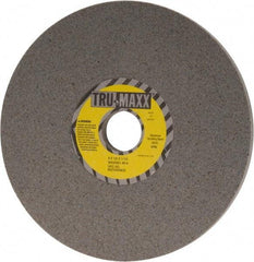 Tru-Maxx - 8" Diam x 1-1/4" Hole x 1/2" Thick, H Hardness, 80 Grit Surface Grinding Wheel - Aluminum Oxide, Type 1, Medium Grade, 3,600 Max RPM, Vitrified Bond, No Recess - Americas Industrial Supply