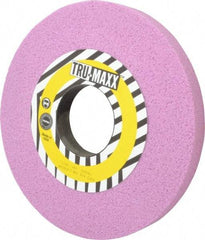 Tru-Maxx - 10" Diam x 3" Hole x 1" Thick, F Hardness, 46 Grit Surface Grinding Wheel - Aluminum Oxide, Type 1, Coarse Grade, 2,483 Max RPM, Vitrified Bond, No Recess - Americas Industrial Supply