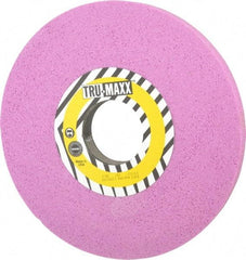 Tru-Maxx - 12" Diam x 3" Hole x 1" Thick, G Hardness, 46 Grit Surface Grinding Wheel - Aluminum Oxide, Type 1, Coarse Grade, 2,069 Max RPM, Vitrified Bond, No Recess - Americas Industrial Supply
