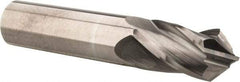 Accupro - 3/4" Diam, 1-1/2" LOC, 4 Flute, 90° Point Angle, Solid Carbide Drill Mill - Uncoated, 4" OAL, 3/4" Shank Diam - Americas Industrial Supply