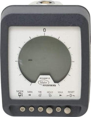 Mahr - 0 to 0.2" Range, 0.00002" Graduation, Electronic Drop Indicator - Accurate to 0.00005", English & Metric System, Digital Display - Americas Industrial Supply
