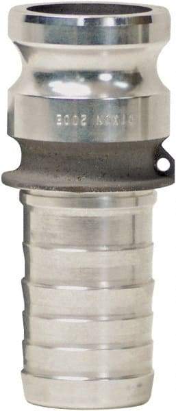 Dixon Valve & Coupling - 5" Aluminum Cam & Groove Suction & Discharge Hose Male Adapter Hose Shank - Part E, 75 Max psi - Americas Industrial Supply
