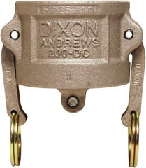 Dixon Valve & Coupling - 6" Aluminum Cam & Groove Suction & Discharge Hose Dust Cap For Use with Adapters - Part DC, 75 Max psi - Americas Industrial Supply